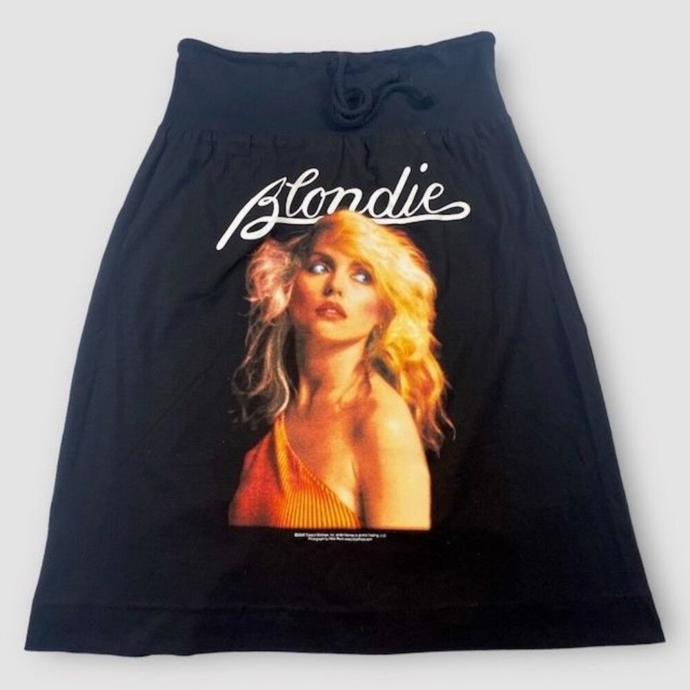 NWOT Debbie Harry Blondie Skirt Black Size Medium - Picture 3 of 8